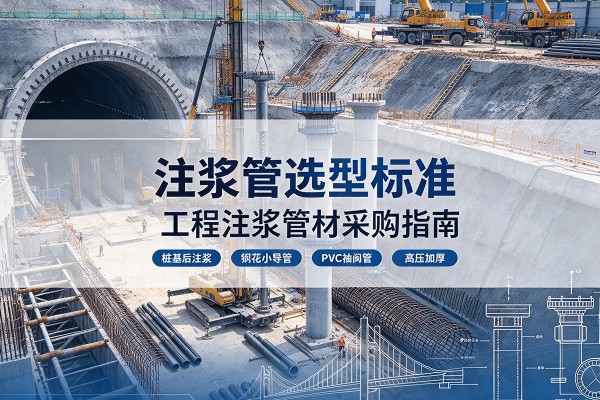 潘集注浆管选型标准